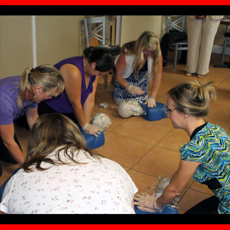 Woodlawn Community Academy CPR Training 6