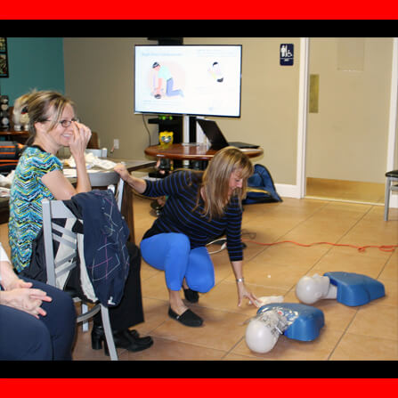 Woodlawn Community Academy CPR Training 9